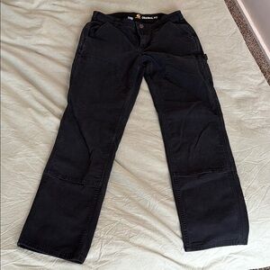 Carhartt Black Double Knee Carpenter Work Pants